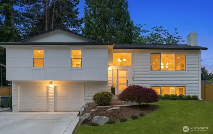 Beautiful residence  nestled in a quiet residential enclave free of power lines and towering trees, creating a bright setting filled with natural light.