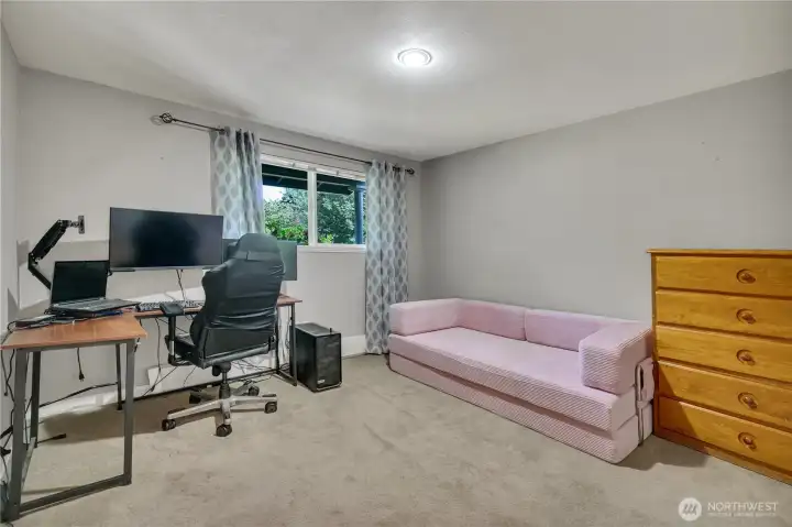 Main floor third bedroom