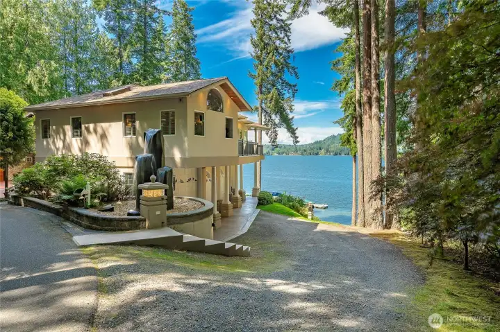 Driveway view