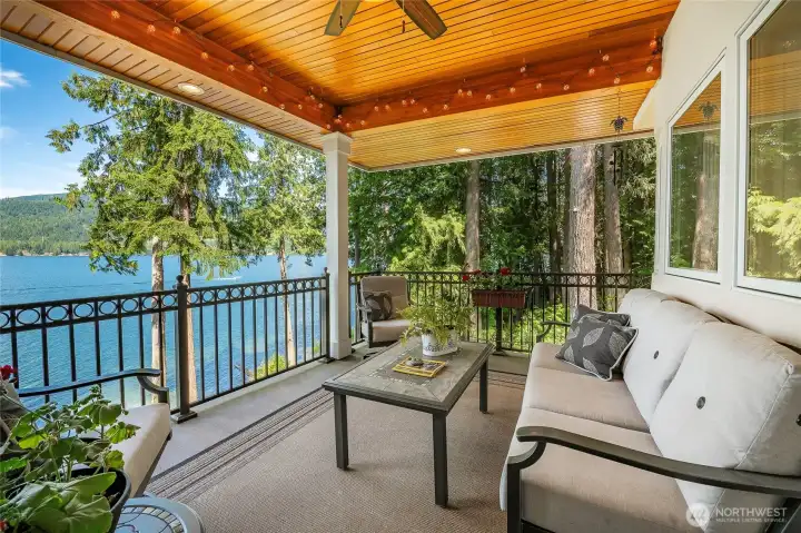 Covered patio