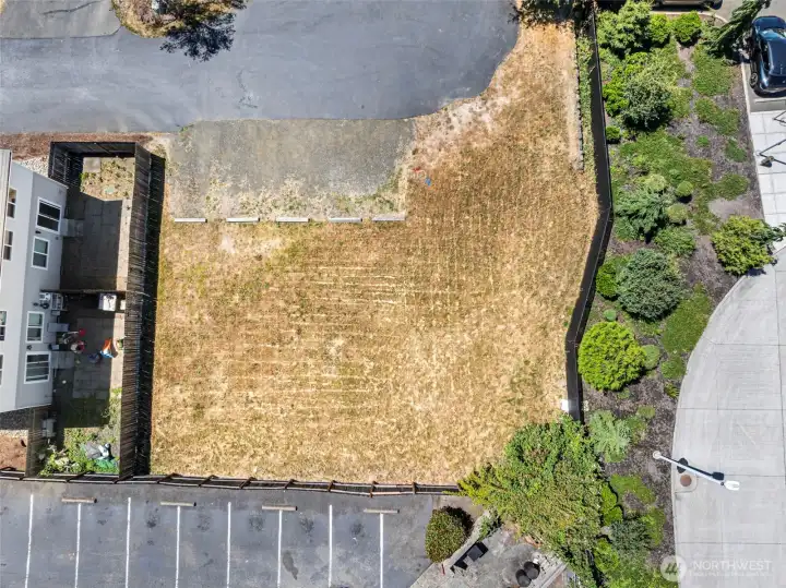 Drone shot from above Drone shot from above