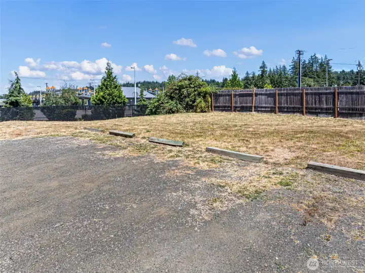 Flat level lot Flat level lot