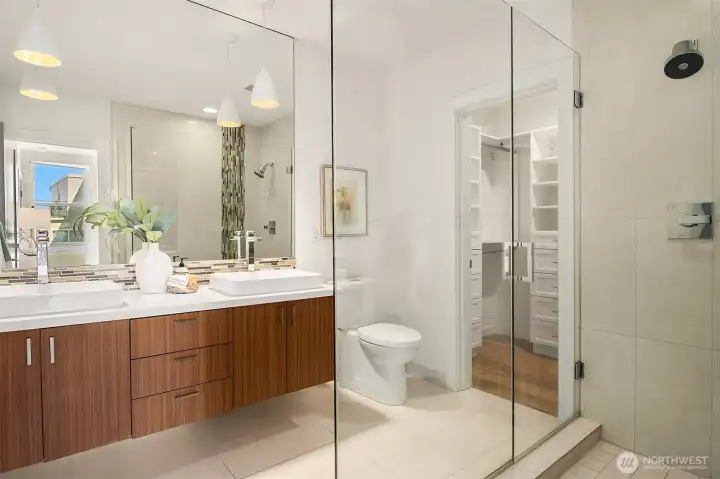 Primary ensuite bathroom. Primary ensuite bathroom.