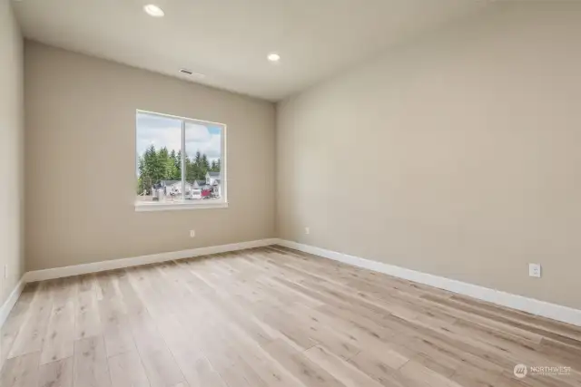 Club room with wet bar and beverage fridge