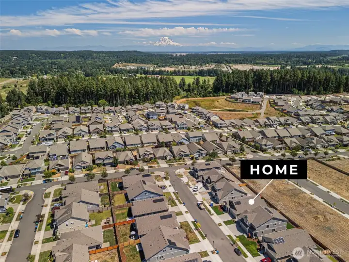 Location of home in the community.