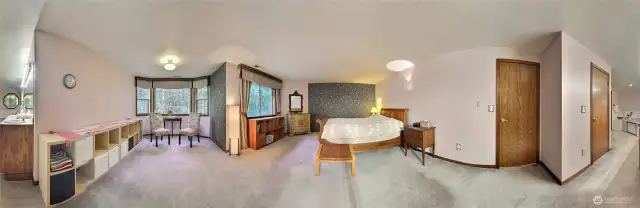 Primary bedroom view