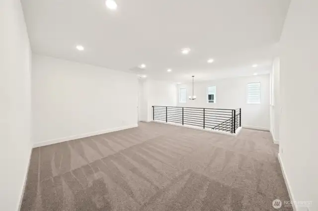 Upstairs loft