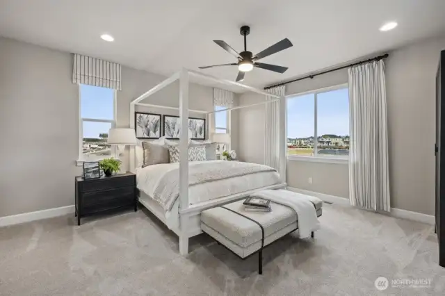 Photos are of Yorktown model home. Colors and options may vary.