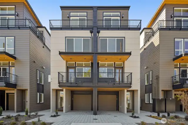 Modern architecture, timeless design, and a location that places you right where you want to be. Welcome to Clover, your future home.