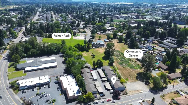 Neighborhood parks, community garden and more just a short distance away.