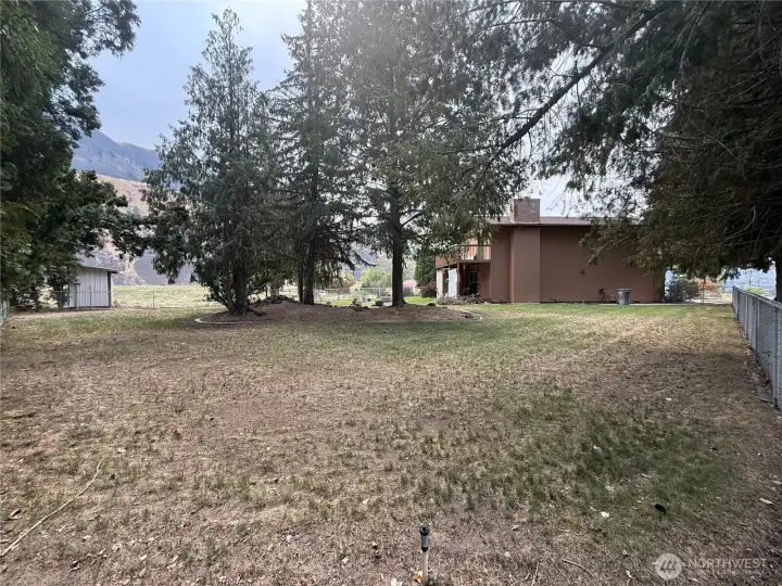 huge yard