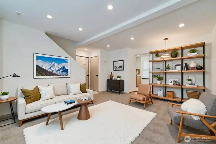 Spacious Living Room   *Virtually Staged