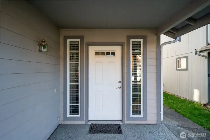Large entry on main floor