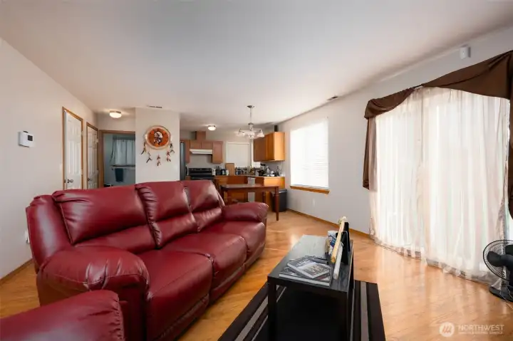 Open concept living room