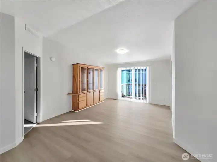 Dedicated dining room featuring a charming built-in hutch for added storage and display—perfect for hosting and everyday meals.