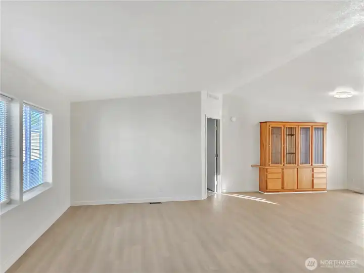 The main living area offering a large, open space for relaxing, and everyday living.