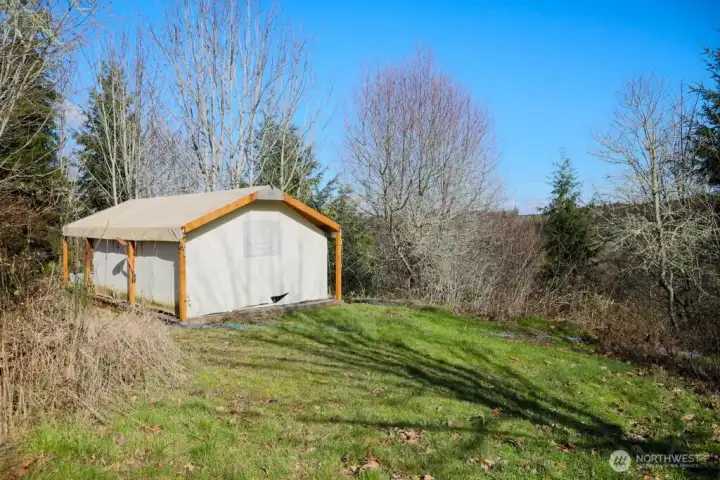 Basecamp Tent. Let the adventures begin!