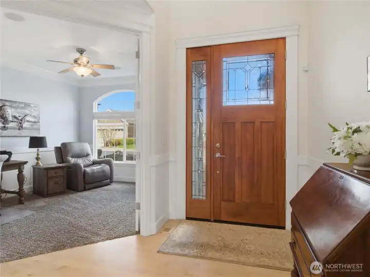 ENTRY - With Den/Office to the left----