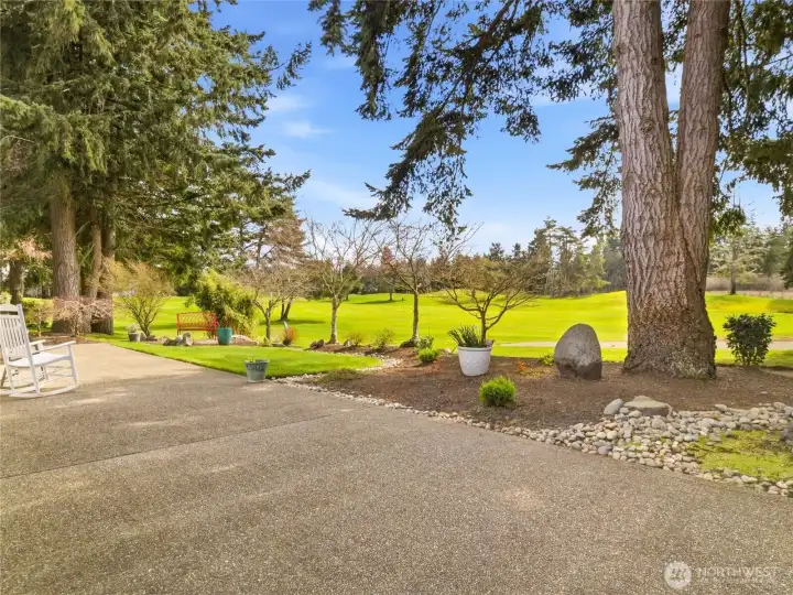 REAR LARGE PATIO - Golf Course beyond....!!!!