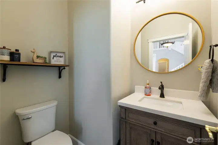 Half Bath main floor