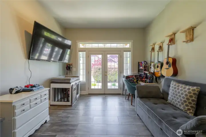 Extra space on main floor, own entrance