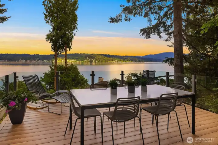 All weather outdoor entertaining space.