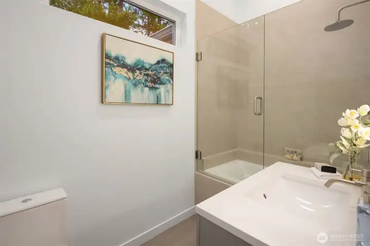 Secondary bathroom