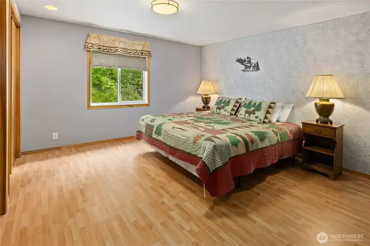 large Upper level bedroom