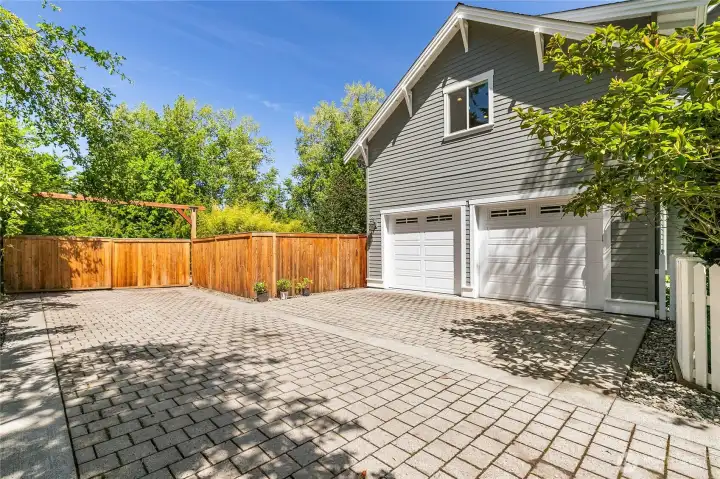 garage access from private private driveway