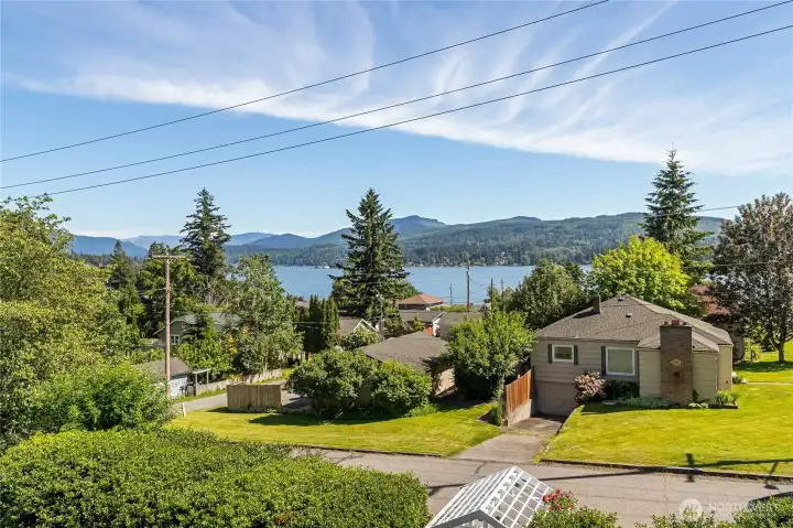 front side view of Lake Whatcom
