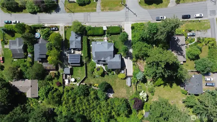 Overhead view