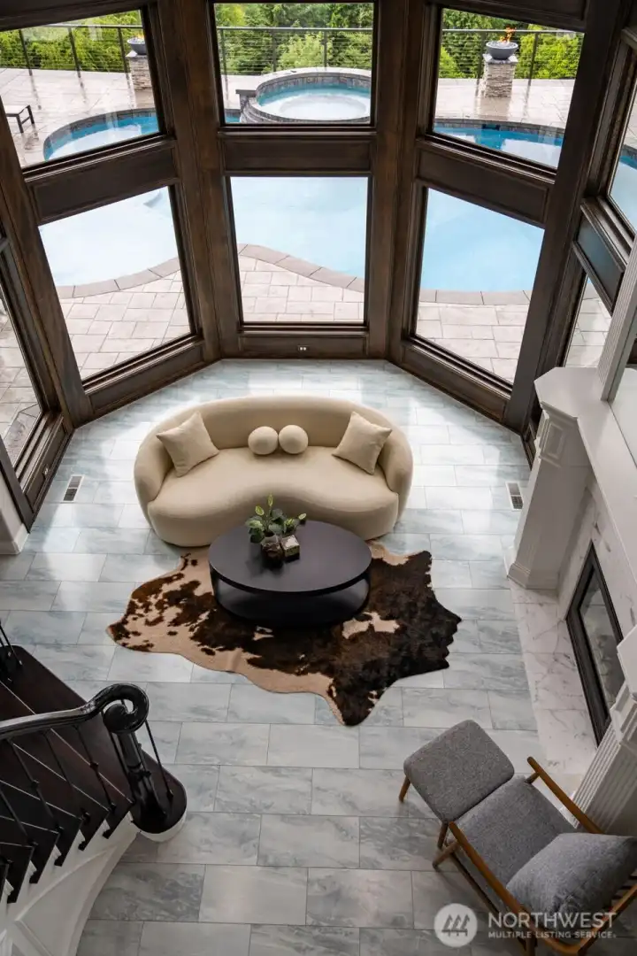 the two story living room is stunning! the two story living room is stunning!