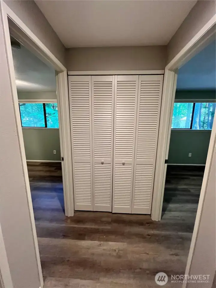 Hall closet Hall closet