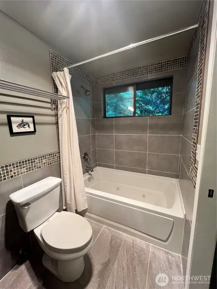 Master bath tub / shower Master bath tub / shower