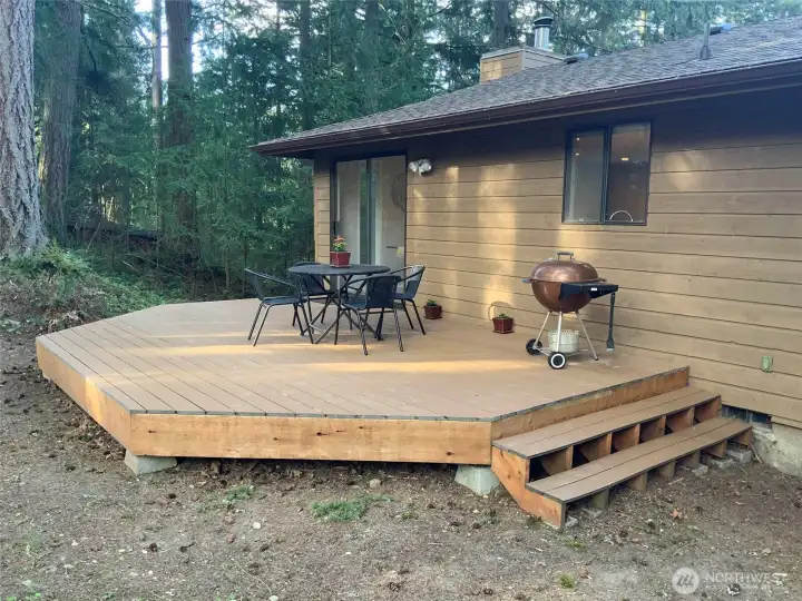 Back deck Back deck