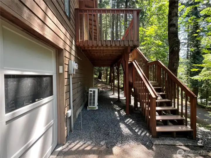 stairway to front deck stairway to front deck
