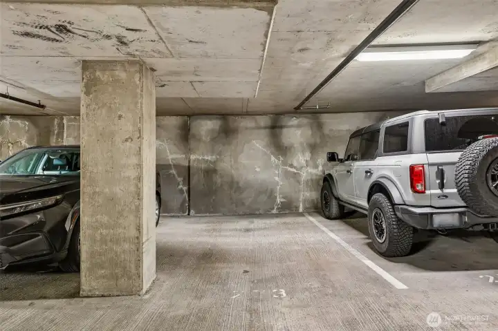 Designated parking spae #273 located on P4