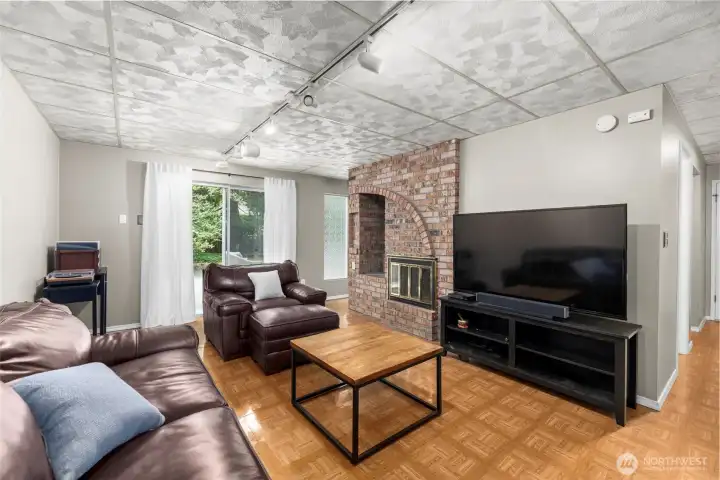 Lower level living space