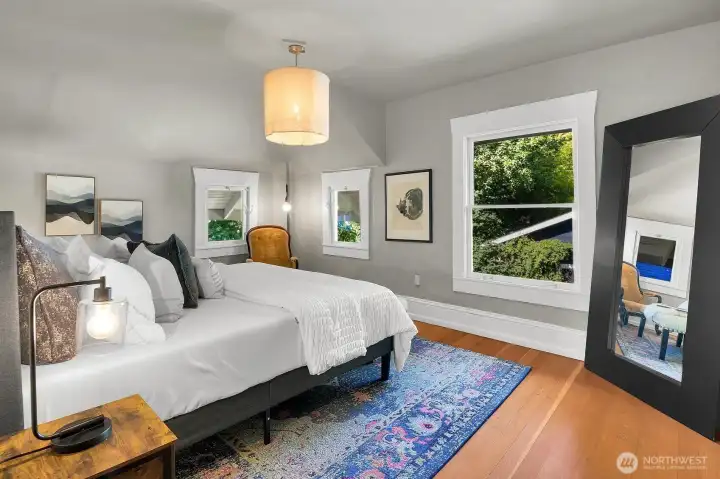 Original fir floors throughout this home add to the warmth and character. Original fir floors throughout this home add to the warmth and character.