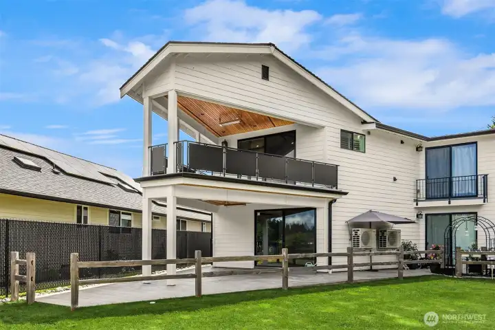 Lower Outdoor Patio and upper deck Living areas Lower Outdoor Patio and upper deck Living areas