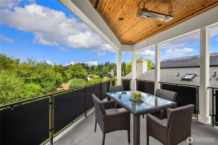 Second floor outdoor living area Second floor outdoor living area
