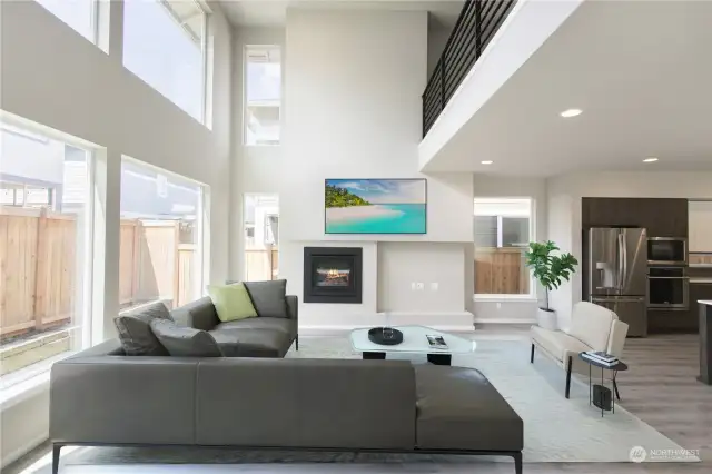 Living Room - virtually Staged