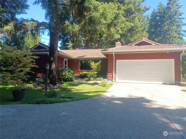 Front entry to your new home