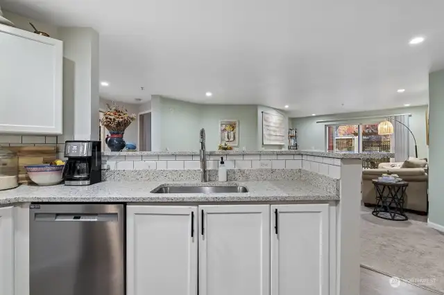 Undermount sink and new faucet