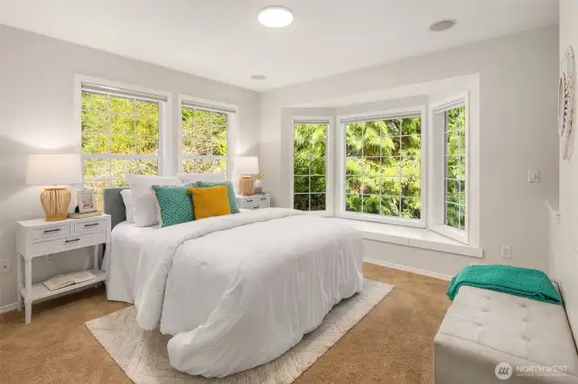 Sunny 2nd bedroom.