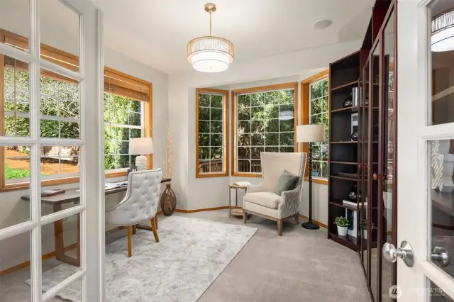 Main floor office.