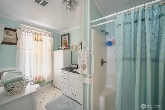 Primary bath.