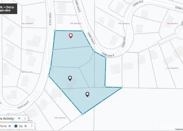 Excludes 2 lots to south with home on it