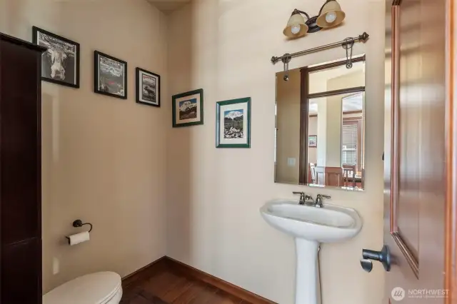 Powder room near office