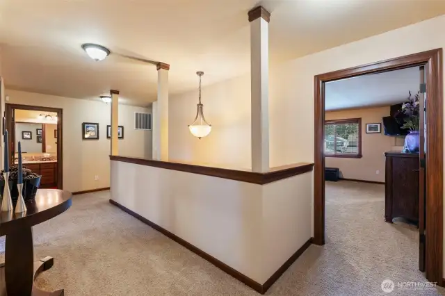 Upstairs landing